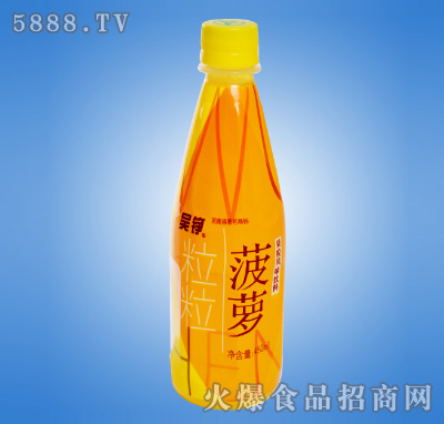 吳錚粒粒菠蘿果粒風(fēng)味飲料450ml