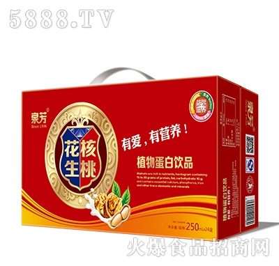 Ȫ����������ֲ�ﵰ�����250mlx24��