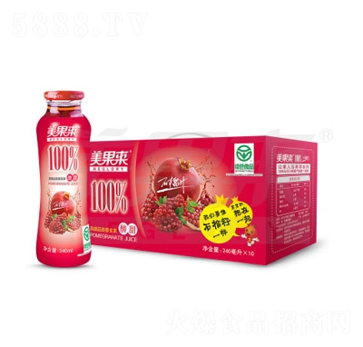 ������100%����ʯ��֭1��240ml��10ƿ