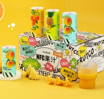 �Ȍ�����Frutco�rեNFC��֭�Y��