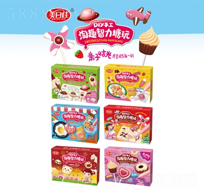 美日佳淘趣智力糖果玩具糖玩