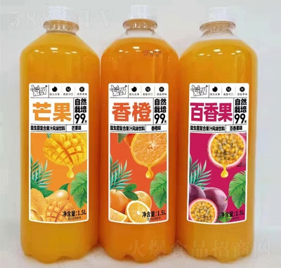 愛吖益生菌復(fù)合果汁飲料1.5L