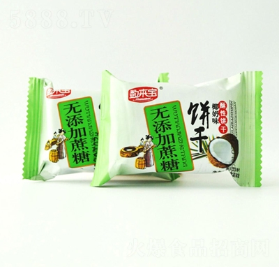 數(shù)來寶無蔗糖椰蓉酥休閑零食