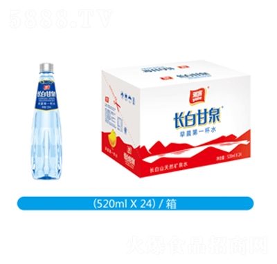 �ſ��L�׸�Ȫ��Ȼ�VȪˮ520ml