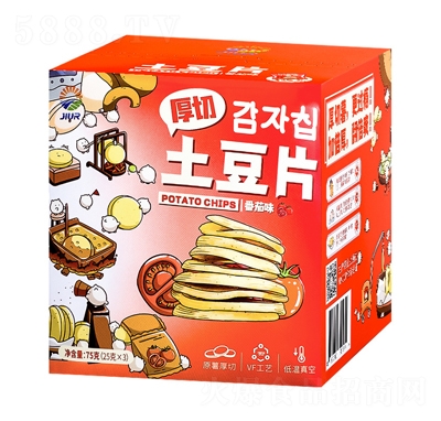 ���պ�������Ƭ75g����ζ��Ƭ��ʳƷ