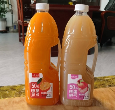 山果時(shí)代橙復(fù)合果汁飲料2.35L