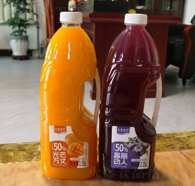 山果時(shí)代藍(lán)莓復(fù)合果汁飲料2.35L