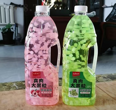 山果時(shí)代真肉大果粒果汁飲料2.35L