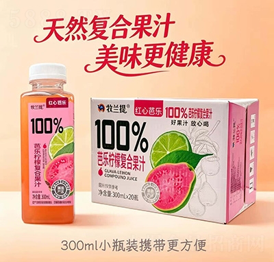 ���m��100%�Ř�֭300mlx20ƿ