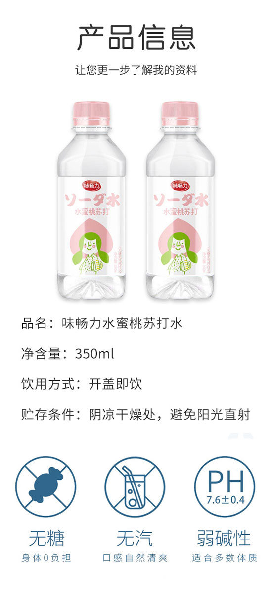 味暢力水蜜桃蘇打水 味暢力水蜜桃蘇打水