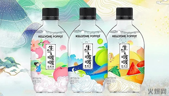 娃哈哈生氣啵啵氣泡水 娃哈哈生氣啵啵氣泡水